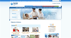 Desktop Screenshot of nuh.com.sg